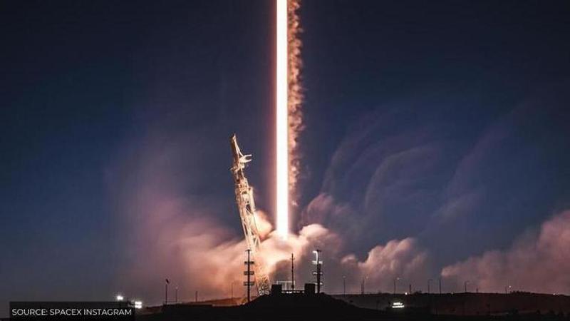 will spacex launch be visible from the uk