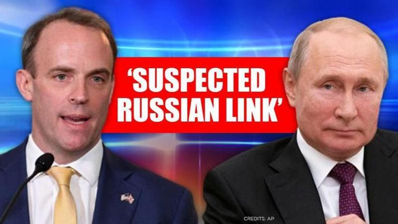 UK: Dominic Raab says extensive analysis has revealed Russian link to document leak