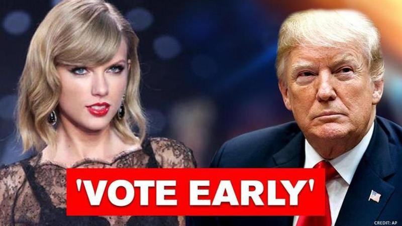 Taylor Swift slams Donald Trump