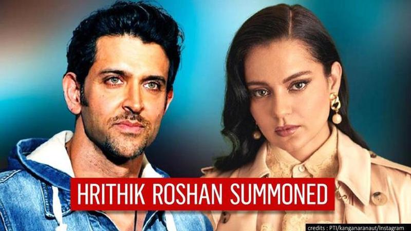 Hrithik Roshan summoned for statement in case over email exchange with Kangana Ranaut