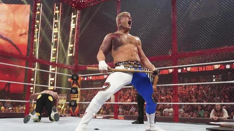 Cody Rhodes in action