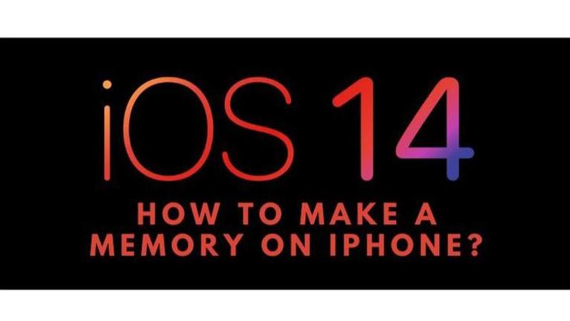 how to make a memory on iphone