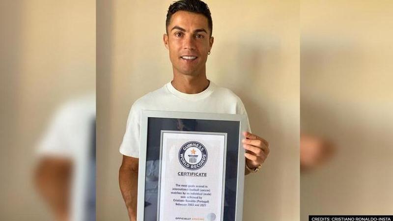 Cristiano Ronaldo Guiness World Record