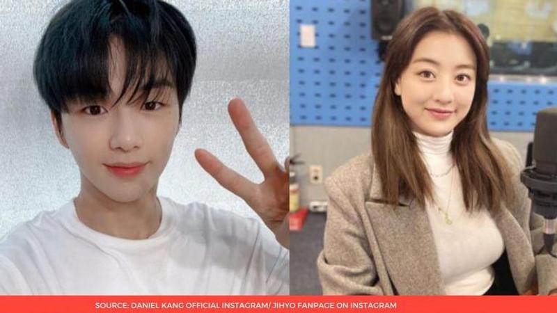 Kang Daniel and Jihyo