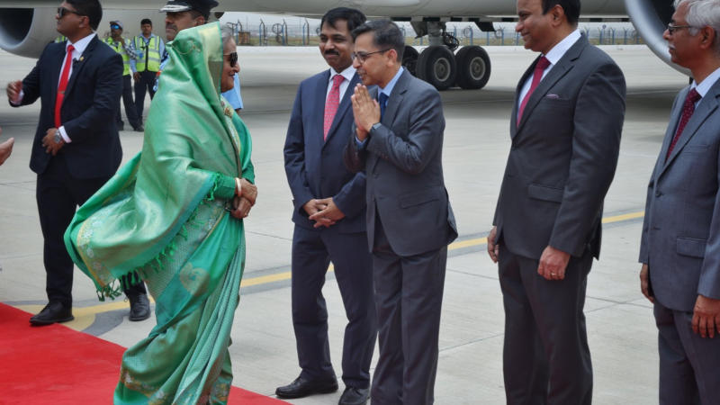 Bangladesh PM Hasina Sets Foot In India to Attend Modi 3.0 Oath Ceremony