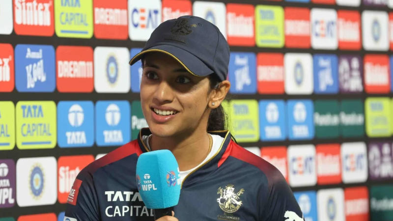 Smriti Mandhana during WPL 2024