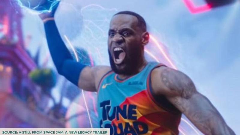 Space Jam's second trailer Easter eggs, Image Credit: Still from Space Jam: A new Legacy trailer