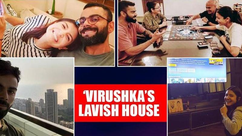 Virat Kohli-Anushka Sharma's home: See pics, videos of plush Rs 34-crore Mumbai abode