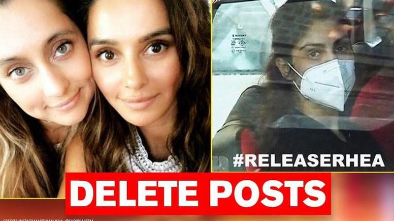 Shibani, Anusha Dandekar delete #ReleaseRhea posts, limit comments on Instagram