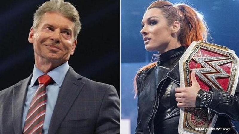 vince mcmahon and Becky Lynch