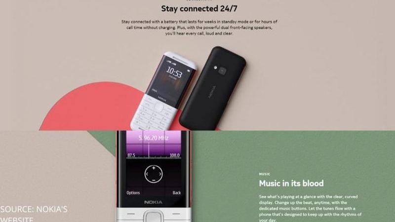 SOURCE: NOKIA'S WEBSITE