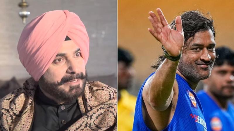 Navjot Sidhu and MS Dhoni