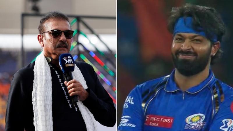 Ravi Shastri and Hardik Pandya