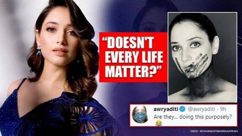 Tamannaah Bhatia makes statement with 'All Lives Matter' post, receives mixed reactions