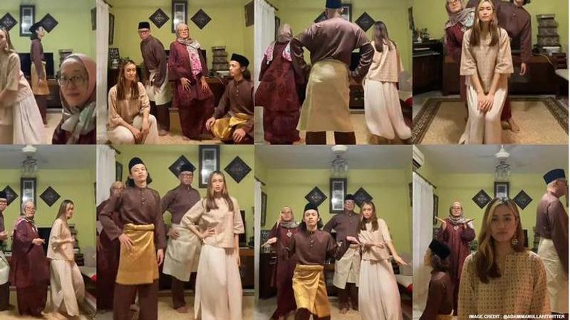 Video: Malaysian family's coordinated dance to wish Eid-ul-Fitr wins internet