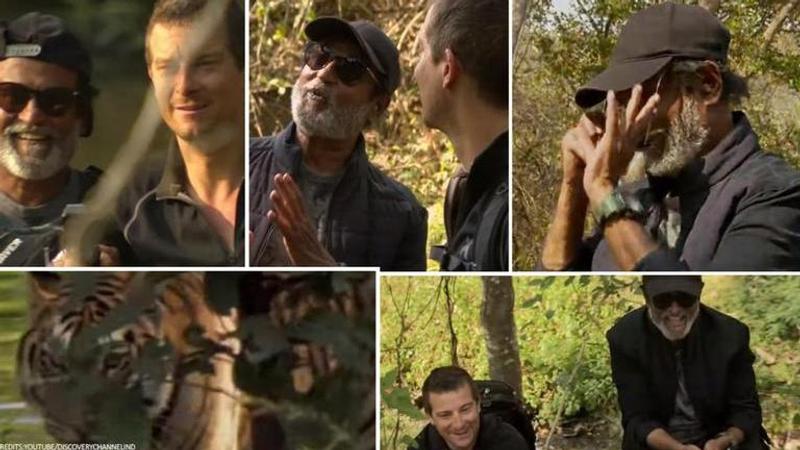 Rajinikanth on 'Man vs Wild': Bear Grylls & 'superhero' meet tiger in nail-biting promo