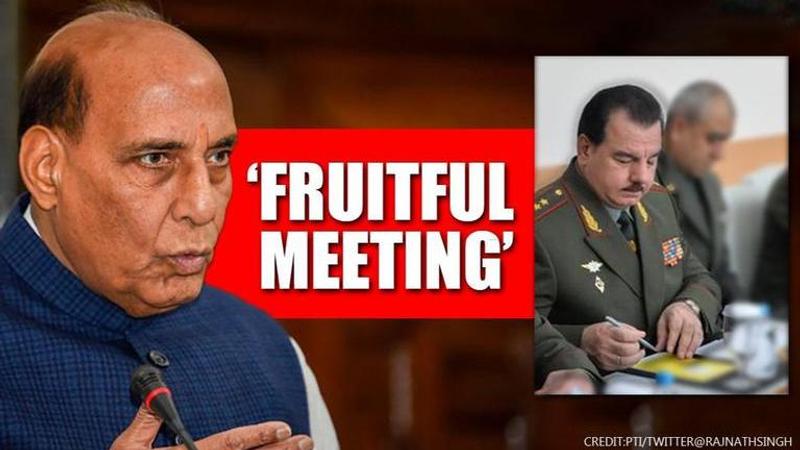 Rajnath Singh meets Defence Minister of Tajikistan, calls it a 'fruitful meeting'