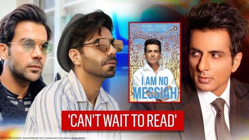 Sonu Sood's autobiography 'I am No Messiah':Rajkummar Rao, Aparshakti Khurana congratulate