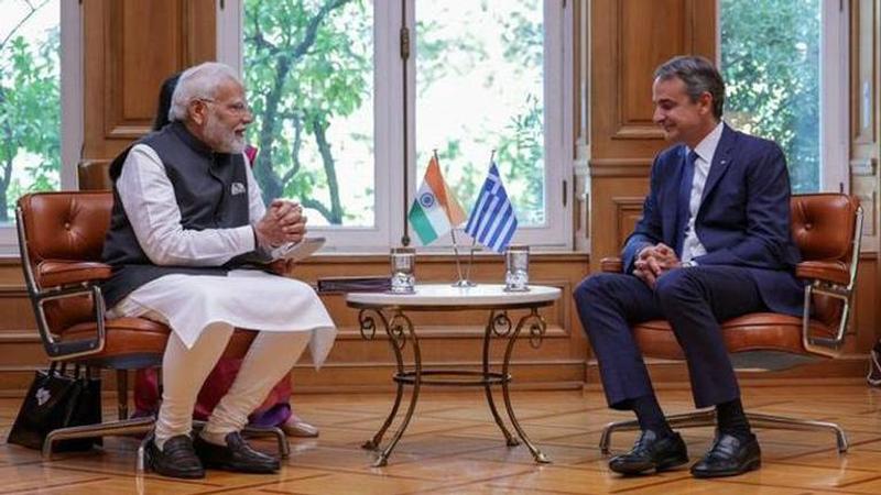 PM Modi in Greece