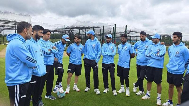 Team India prepare for Ireland series