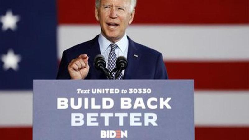 Biden: Trump won't do 'hard work' to open school