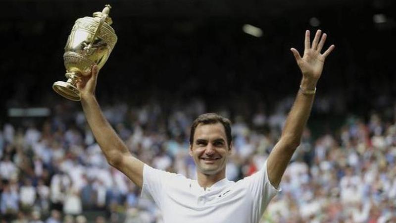 Roger Federer Wimbledon champion