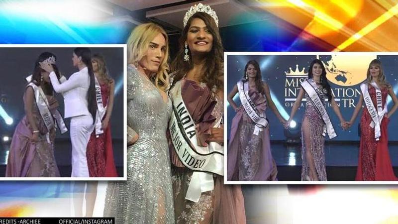 Archie Singh becomes first Indian to win 2nd runner up at Miss Trans International