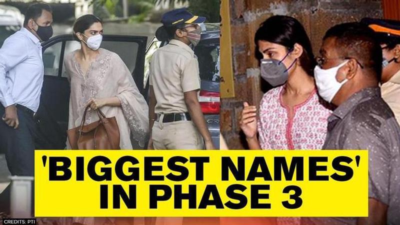 Rhea Chakraborty, Deepika quizzed in 1st 2 phases of NCB probe, 'bigger names' in 3rd one