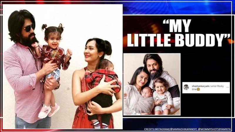 KGF star Yash-Radhika introduce son in cute family pic, create fan frenzy over 'Jr Rocky'