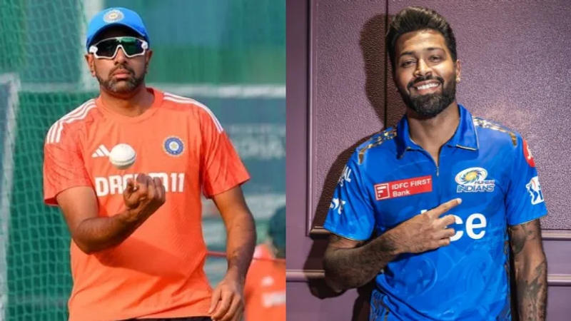 Ashwin and Hardik Pandya