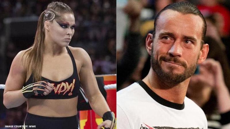 CM Punk and Ronda Rousey