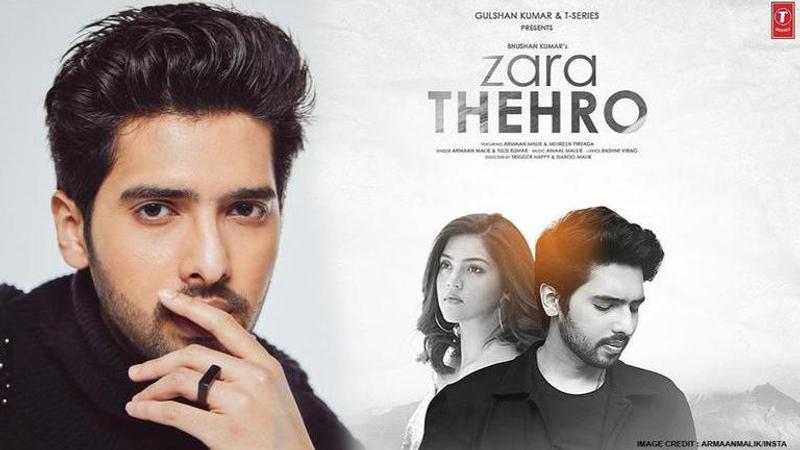 Armaan Malik starts countdown for his track 'Zara Thehro,' netizens echo 'can't wait'