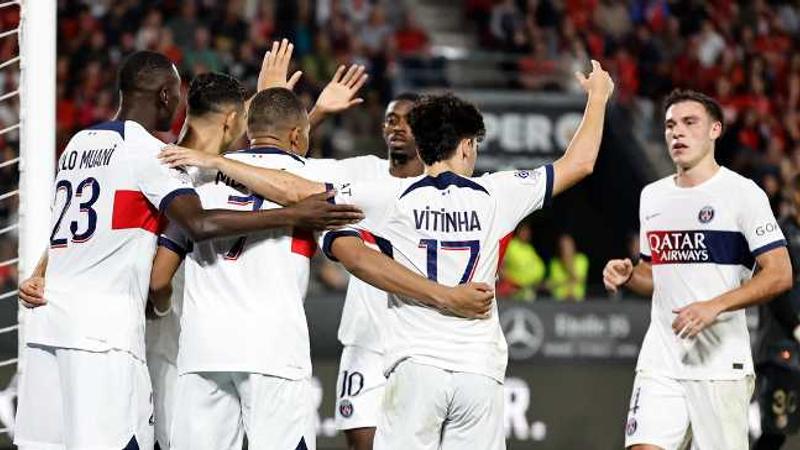 PSG get back to winning ways with victory at Rennes