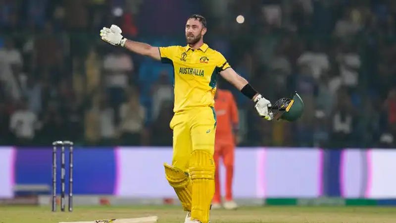 Glenn Maxwell hit the fastest ODI World Cup hundred.