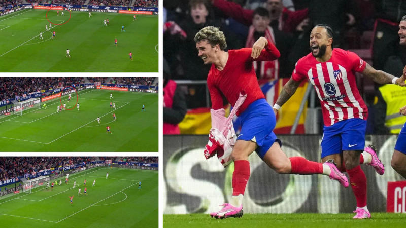 Antoine Griezmann scores stunning goal vs Real Madrid