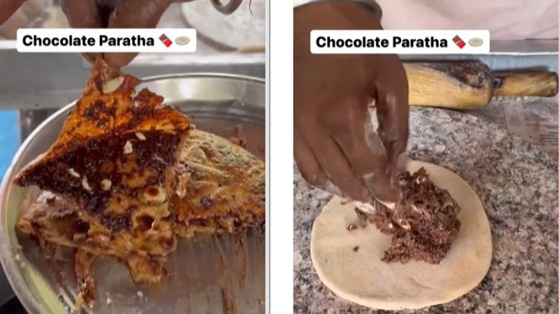 Chocolate Paratha Goes Viral on Internet