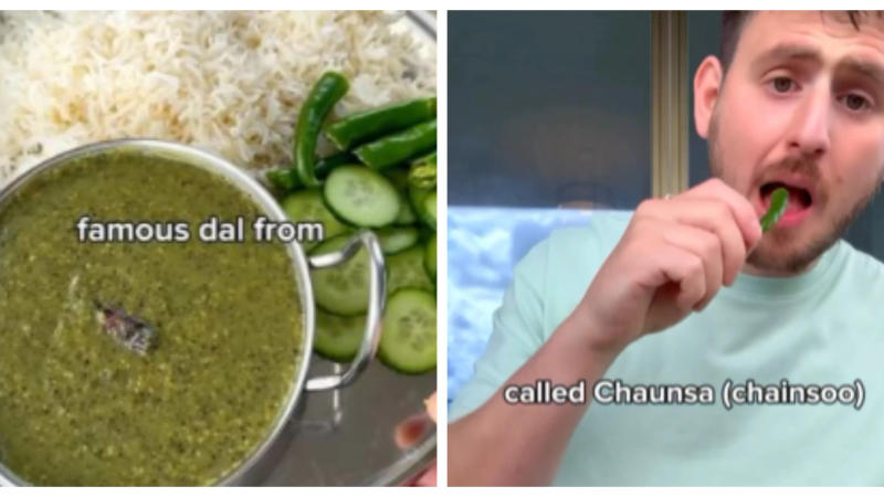 Foreigner made Uttarakhand's chaunsa dal wins hearts on the internet  