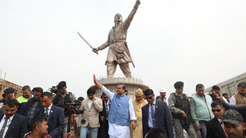 CM Himanta Biswa Sarma Reviews Preparation Ahead of Grand Statue of Bir Lachit Barphukan 