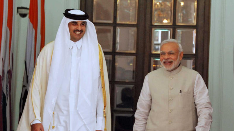 PM Modi and Qatar Emir