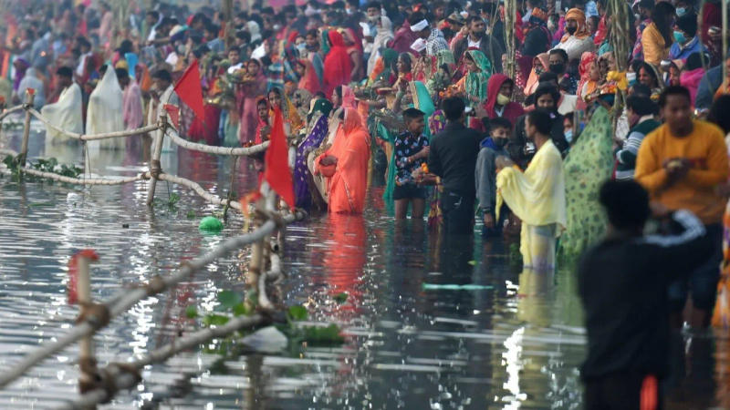 Chhath Puja celebrations in Delhi, Noida and Ghaziabad