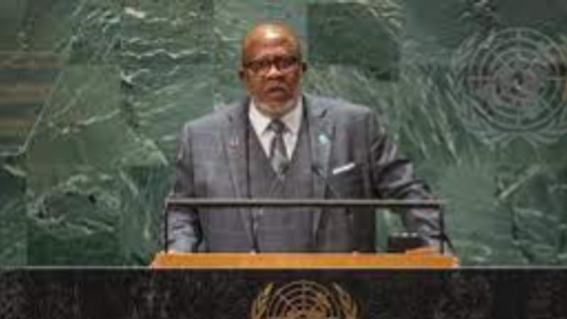 Dennis Francis, the President of the United Nations General Assembly (UNGA)