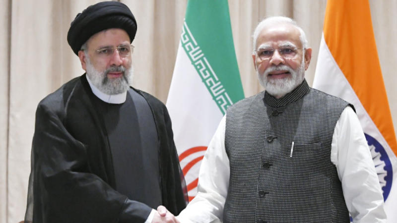 Prime Minister Narendra Modi and President Ayatollah Dr Seyyed Ebrahim Raisi