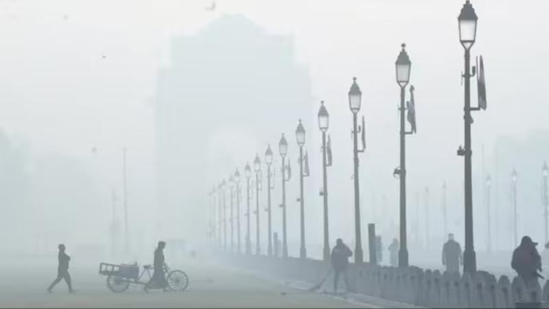 Amid the prevailing cold, dense fog covered several areas of Delhi-NCR on Friday