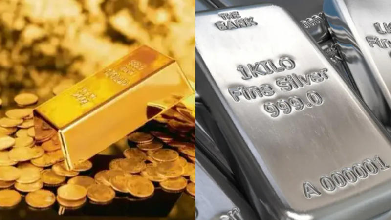 Gold rises Rs 50, silver declines Rs 500