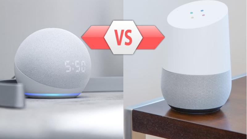 Amazon Alexa vs Google Home