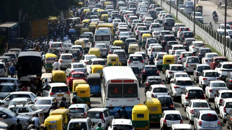 Traffic, Ghazipur Border 