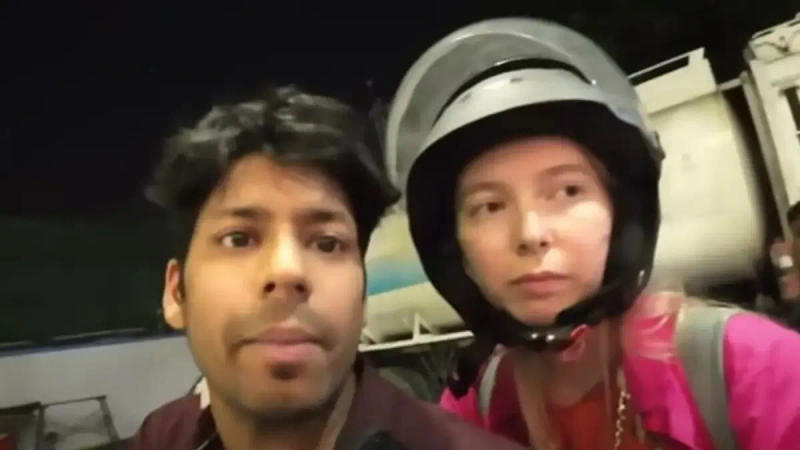 Russian Tourist Harassed at Jaipur Petrol Pump Sparks Outrage on social media
