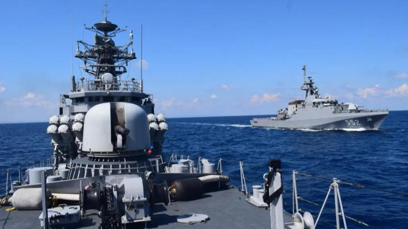 Indo-Thai naval exercise debuted with INS Kulish, LCU L-56, and HTMS Prachuap Khiri Khan