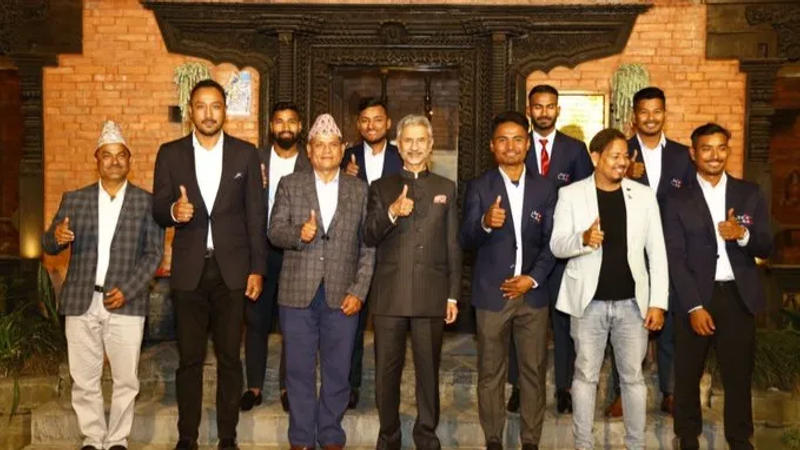 Foreign Minister Jaishankar offers a Home Ground to Nepal Cricket 