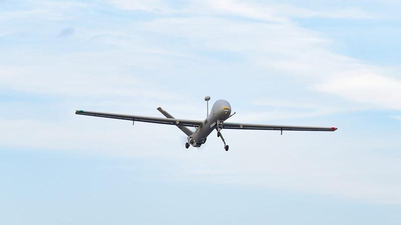 Indian Navy's Adani Defence-Made Drishti 10 Drone